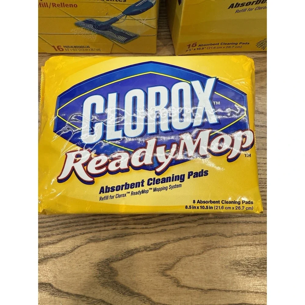 Genuine Clorox ReadyMop Absorbent Mopping Refill Pads Original 38 Pads 2001/2003